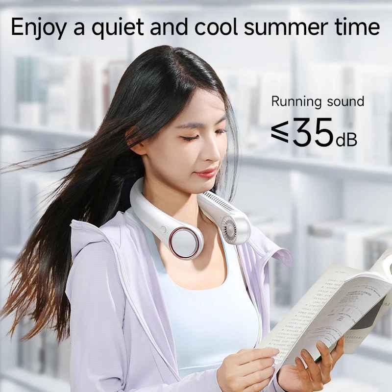 AeroCool™ – Bladeless Neck Fan