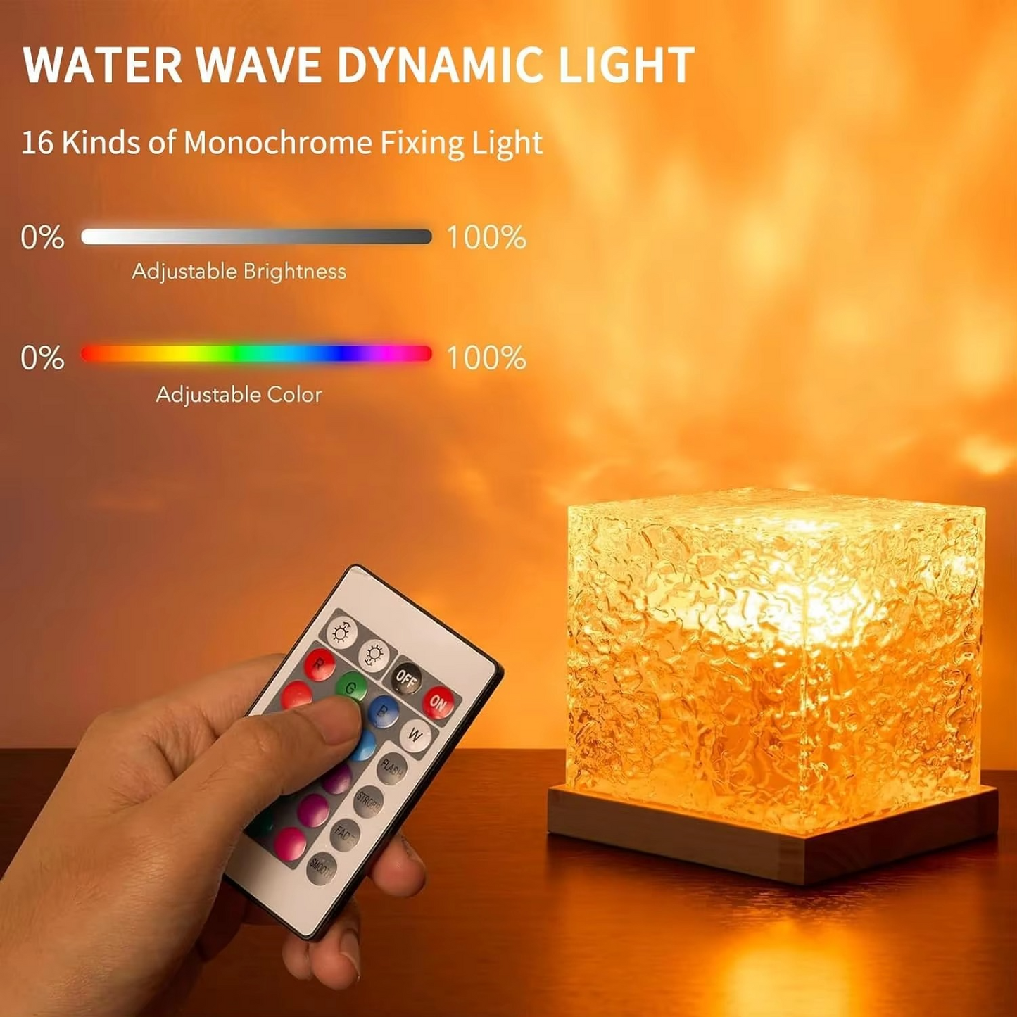 Water Wave Aurora Lamp