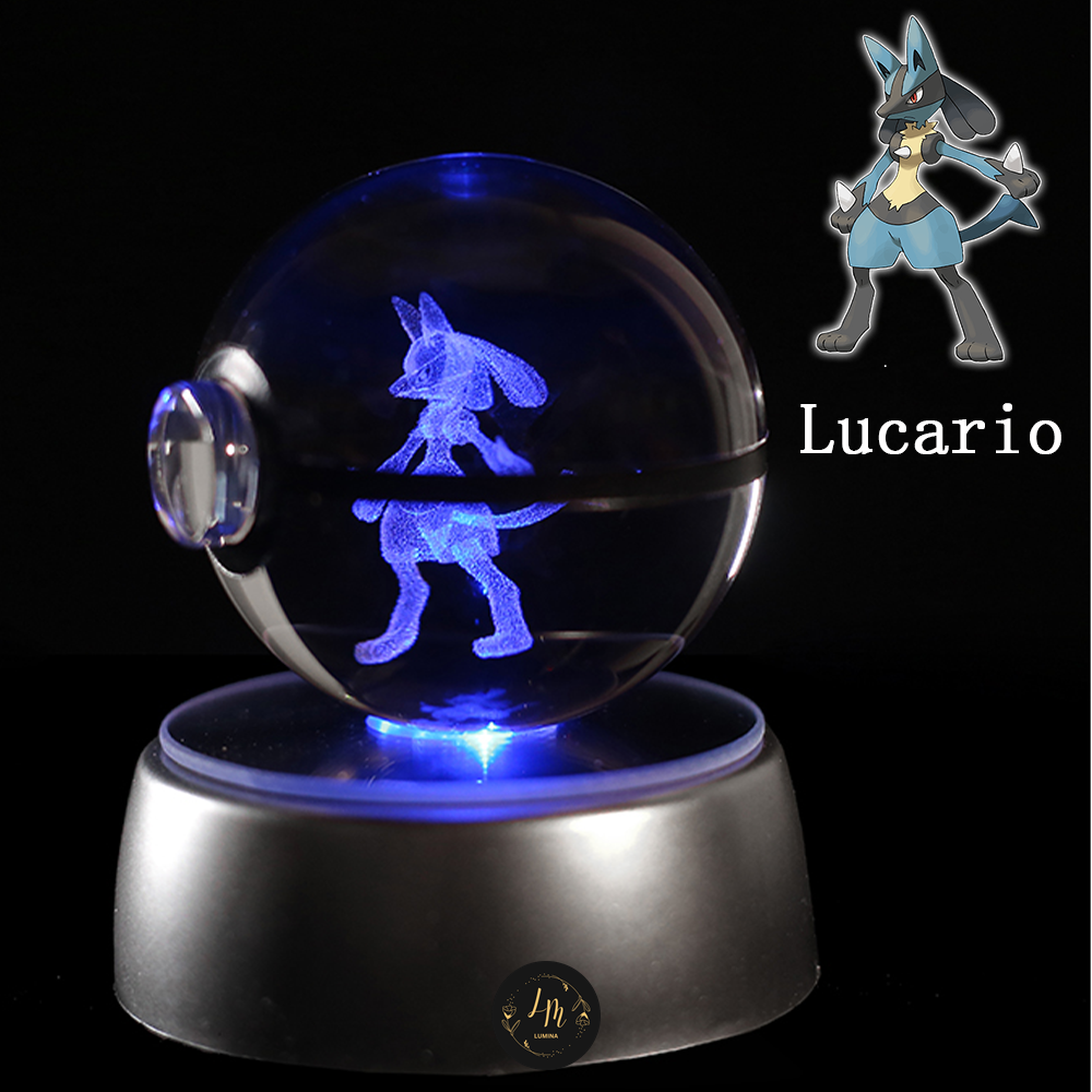 Legendary Edition: Extra Large Crystal Pokeball (80mm)