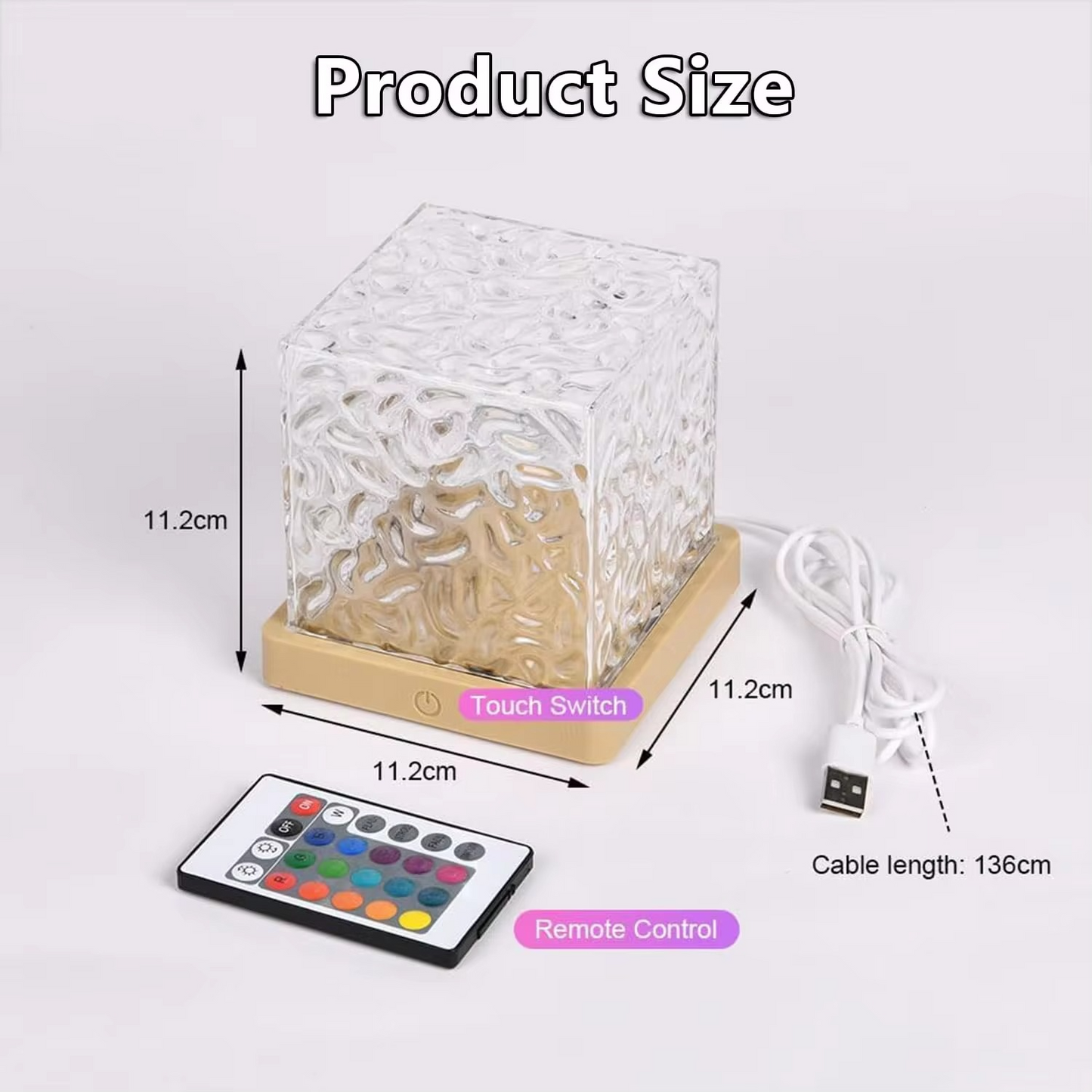 Water Wave Aurora Lamp