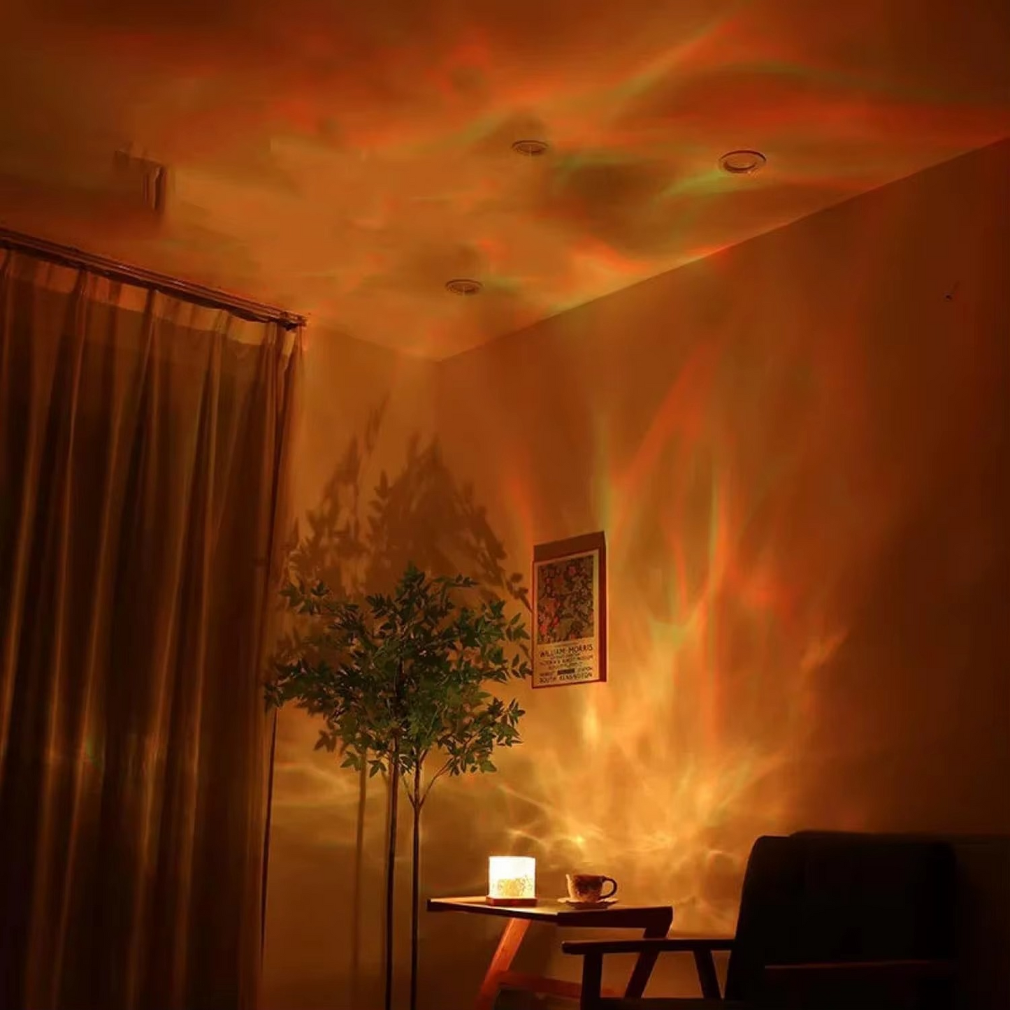 Water Wave Aurora Lamp