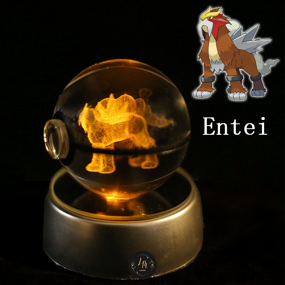 Legendary Edition: Extra Large Crystal Pokeball (80mm)