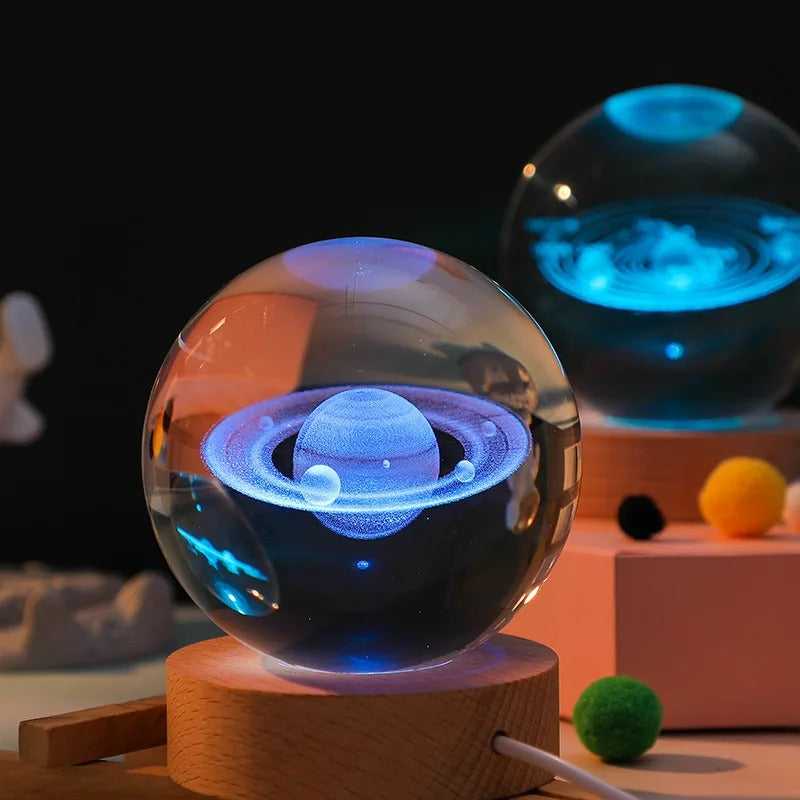 RGB Crystal Ball Night Light