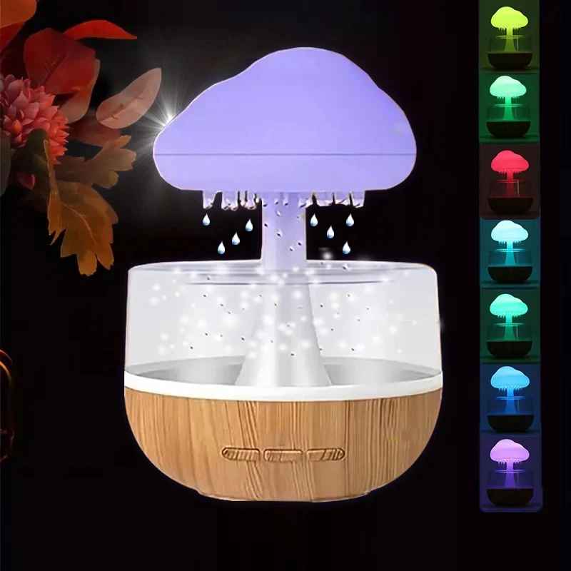 Lumina Drizzle – Cloudscape Humidifier & Aroma Lamp