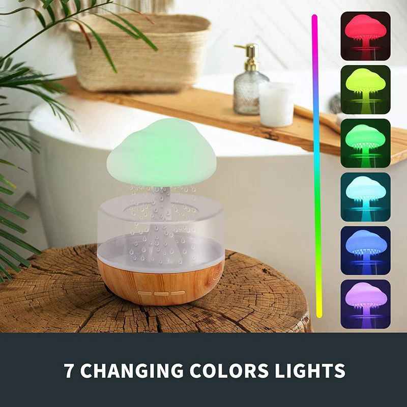 Lumina Drizzle – Cloudscape Humidifier & Aroma Lamp