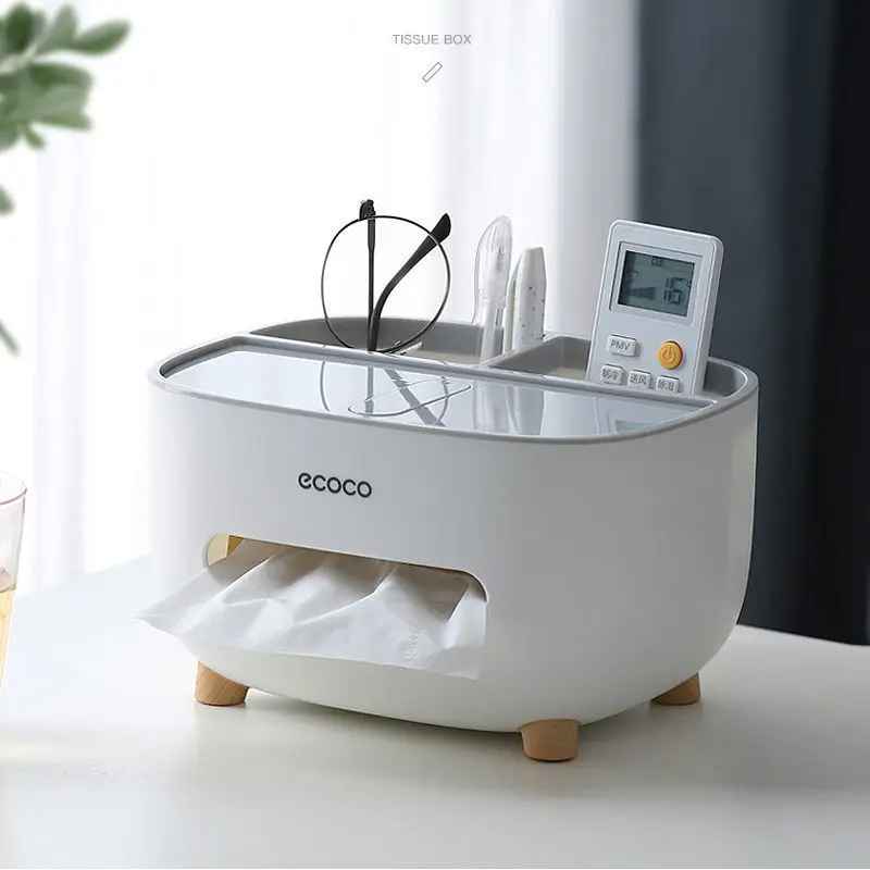 Lumina Nest™ – Smart Tissue & Desk Organizer