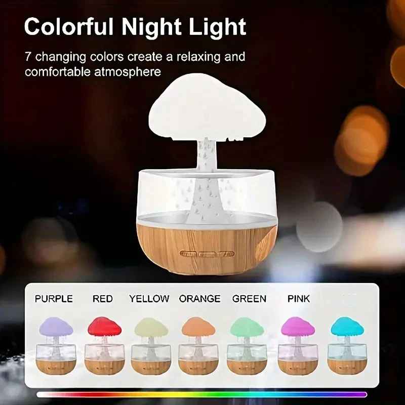Lumina Drizzle – Cloudscape Humidifier & Aroma Lamp