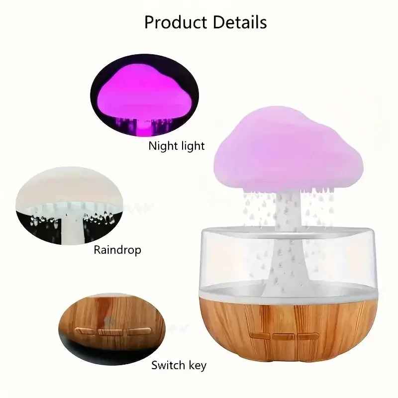 Lumina Drizzle – Cloudscape Humidifier & Aroma Lamp