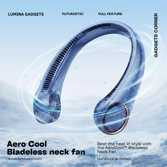 AeroCool™ – Bladeless Neck Fan